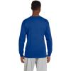 Russell Athletic Men’s Dri-Power Long Sleeve Tees, Moisture Wicking, Odor Protection, UPF 30+(Basic Royal)