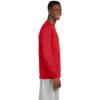 Russell Athletic Men’s Dri-Power Long Sleeve Tees, Moisture Wicking, Odor Protection, UPF 30+(Basic True Red)