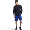 Russell Athletic Men’s Dri-Power Long Sleeve Tees, Moisture Wicking, Odor Protection, UPF 30+(Black)