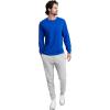 Russell Athletic Men’s Dri-Power Long Sleeve Tees, Moisture Wicking, Odor Protection, UPF 30+(Royal)
