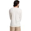 Russell Athletic Men’s Dri-Power Long Sleeve Tees, Moisture Wicking, Odor Protection, UPF 30+(Vintage White)