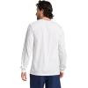 Russell Athletic Men’s Dri-Power Long Sleeve Tees, Moisture Wicking, Odor Protection, UPF 30+(White)