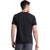 Russell Athletic Mens Dri-Power Short Sleeve Tees, Moisture Wicking, Odor Protection, UPF 30+, Sizes S-4x(Black)