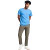 Russell Athletic Mens Dri-Power Short Sleeve Tees, Moisture Wicking, Odor Protection, UPF 30+, Sizes S-4x(Collegiate Blue)