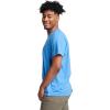 Russell Athletic Mens Dri-Power Short Sleeve Tees, Moisture Wicking, Odor Protection, UPF 30+, Sizes S-4x(Collegiate Blue)