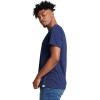Russell Athletic Mens Dri-Power Short Sleeve Tees, Moisture Wicking, Odor Protection, UPF 30+, Sizes S-4x(Navy)