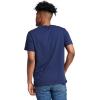 Russell Athletic Mens Dri-Power Short Sleeve Tees, Moisture Wicking, Odor Protection, UPF 30+, Sizes S-4x(Navy)