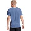 Russell Athletic Mens Dri-Power Short Sleeve Tees, Moisture Wicking, Odor Protection, UPF 30+, Sizes S-4x(Vintage Blue)