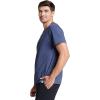 Russell Athletic Mens Dri-Power Short Sleeve Tees, Moisture Wicking, Odor Protection, UPF 30+, Sizes S-4x(Vintage Heather Navy)