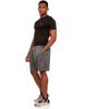 Russell Athletic Mens Fitted Compression Crew Neck Short Sleeve T Shirt, Gym Training Top(Black)