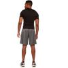 Russell Athletic Mens Fitted Compression Crew Neck Short Sleeve T Shirt, Gym Training Top(Black)