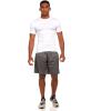 Russell Athletic Mens Fitted Compression Crew Neck Short Sleeve T Shirt, Gym Training Top(White)