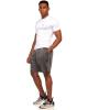 Russell Athletic Mens Fitted Compression Crew Neck Short Sleeve T Shirt, Gym Training Top(White)