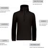 Russell Athletic Men’s Legend Hooded Pullover Jacket(Black)