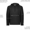 Russell Athletic Men’s Legend Tech Fleece Hoodie(Black)