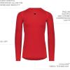 Russell Athletic Men’s Long Sleeve Compression Tee(True Red)