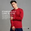 Russell Athletic Men’s Long Sleeve Performance Tee(Cardinal)