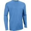 Russell Athletic Men’s Long Sleeve Performance Tee(Cold Blue)
