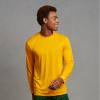 Russell Athletic Men’s Long Sleeve Performance Tee(Gold)