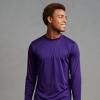 Russell Athletic Men’s Long Sleeve Performance Tee(Purple)