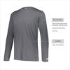 Russell Athletic Men’s Long Sleeve Performance Tee(Steel)