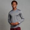 Russell Athletic Men’s Long Sleeve Performance Tee(Steel)
