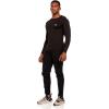 Russell Athletic Men’s Long-Sleeve Compression Top Lightweight Compression Shirts for Men Running Athletic Workout(Black)
