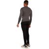 Russell Athletic Men’s Long-Sleeve Compression Top Lightweight Compression Shirts for Men Running Athletic Workout(Grey)