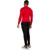 Russell Athletic Men’s Long-Sleeve Compression Top Lightweight Compression Shirts for Men Running Athletic Workout(Red)