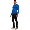 Russell Athletic Men’s Long-Sleeve Compression Top Lightweight Compression Shirts for Men Running Athletic Workout(Royal)
