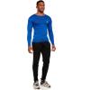 Russell Athletic Men’s Long-Sleeve Compression Top Lightweight Compression Shirts for Men Running Athletic Workout(Royal)