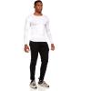 Russell Athletic Men’s Long-Sleeve Compression Top Lightweight Compression Shirts for Men Running Athletic Workout(White)