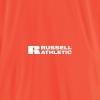 Russell Athletic Mens Men’s 2-Button Baseball Jersey – Short Sleeve Moisture-Wicking Dri-Power Performance Shirt(Burnt Orange)