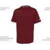 Russell Athletic Mens Men’s 2-Button Baseball Jersey – Short Sleeve Moisture-Wicking Dri-Power Performance Shirt(Cardinal)