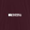 Russell Athletic Mens Men’s 2-Button Baseball Jersey – Short Sleeve Moisture-Wicking Dri-Power Performance Shirt(Maroon)