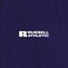 Russell Athletic Mens Men’s 2-Button Baseball Jersey – Short Sleeve Moisture-Wicking Dri-Power Performance Shirt(Purple)