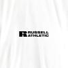 Russell Athletic Mens Men’s 2-Button Baseball Jersey – Short Sleeve Moisture-Wicking Dri-Power Performance Shirt(White)