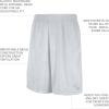 Russell Athletic Men’s Mesh Pocket Short(White)