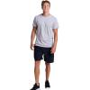 Russell Athletic Men’s Relaxed Fit 9″ Cotton Shorts with Pockets, Adjustable Elastic Waist, Sizes S-4X(Black)