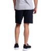 Russell Athletic Men’s Relaxed Fit 9″ Cotton Shorts with Pockets, Adjustable Elastic Waist, Sizes S-4X(Black)