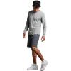 Russell Athletic Men’s Relaxed Fit 9″ Cotton Shorts with Pockets, Adjustable Elastic Waist, Sizes S-4X(Black Heather)