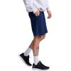 Russell Athletic Men’s Relaxed Fit 9″ Cotton Shorts with Pockets, Adjustable Elastic Waist, Sizes S-4X(Navy)