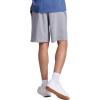 Russell Athletic Men’s Relaxed Fit 9″ Cotton Shorts with Pockets, Adjustable Elastic Waist, Sizes S-4X(Oxford)