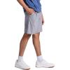 Russell Athletic Men’s Relaxed Fit 9″ Cotton Shorts with Pockets, Adjustable Elastic Waist, Sizes S-4X(Oxford)
