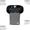 Russell Athletic Mens Stock Practice Jersey(Black)