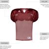 Russell Athletic Mens Stock Practice Jersey(Cardinal)