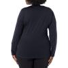 Russell Athletic Women’s Cotton Performance T-Shirts(Long Sleeve – Black)