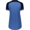 Russell Athletic Womens Women’s V-Neck Softball Jersey – Short Sleeve Moisture-Wicking Tee – Classic Athletic Wear(Columbia Blue/Navy/White)