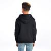 Russell Athletic Youth Dri-Power Fleece Hoodies, Moisture Wicking, Sizes S-XL(Black)