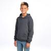 Russell Athletic Youth Dri-Power Fleece Hoodies, Moisture Wicking, Sizes S-XL(Black Heather)